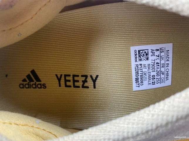 Adidas Yeezy Knit Sulfur RNR GW5353 0811